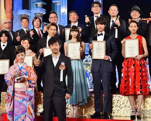 岡田准一、井ノ原快彦の言葉に感謝「20年間色々あった」 史上初のW受賞に“覚悟”を語る