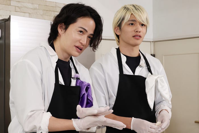 菊池風磨、篠塚大輝(C)フジテレビ