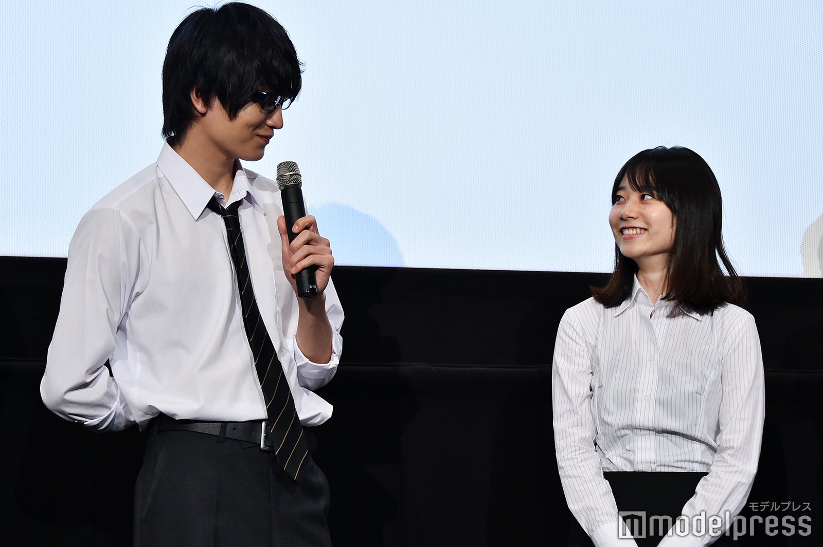 金子大地の選んだ“S女子”は強い目元が印象的（C）モデルプレス