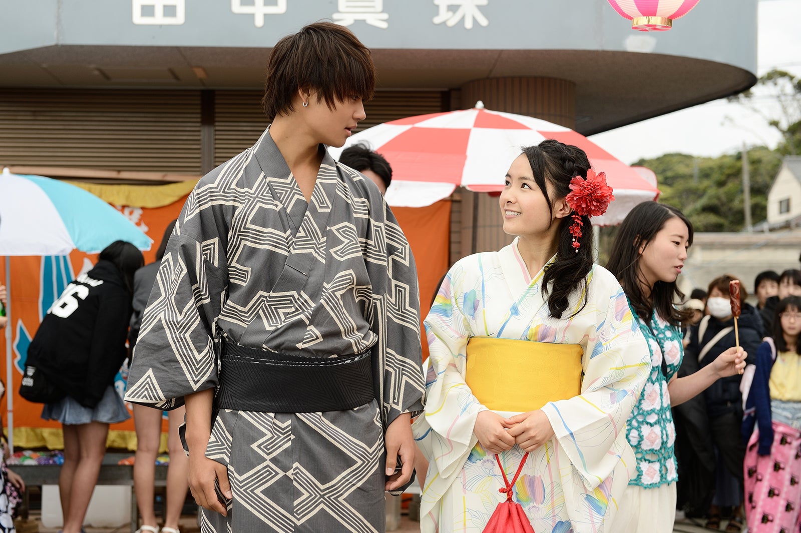 佐野勇斗、葵わかな（C)2018映画「青夏」製作委員会