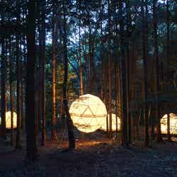 日本初、泊まれる公園「イン・ザ・パーク」誕生 球体テントへの宿泊が新しい/画像提供:株式会社インザパーク