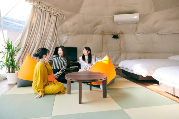 グランピング テルマー湯滑川店／提供画像