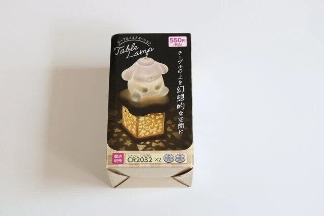 ダイソーのテーブルイルミネーションP／Nのパッケージ