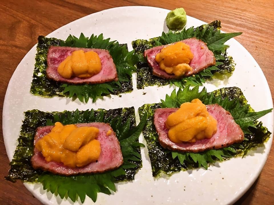 米抜きの“うにく”料理も／画像提供：焼肉ホルモン 青一