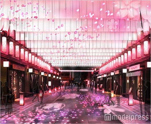 「日本橋 桜フェスティバル」イメージ／画像提供：日本橋桜フェスティバル実行委員会