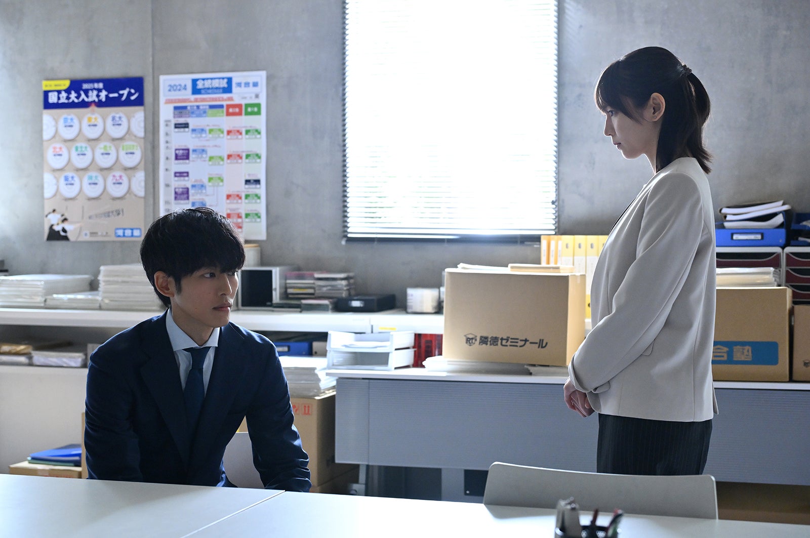 松坂桃李、吉岡里帆「御上先生」（C）TBS