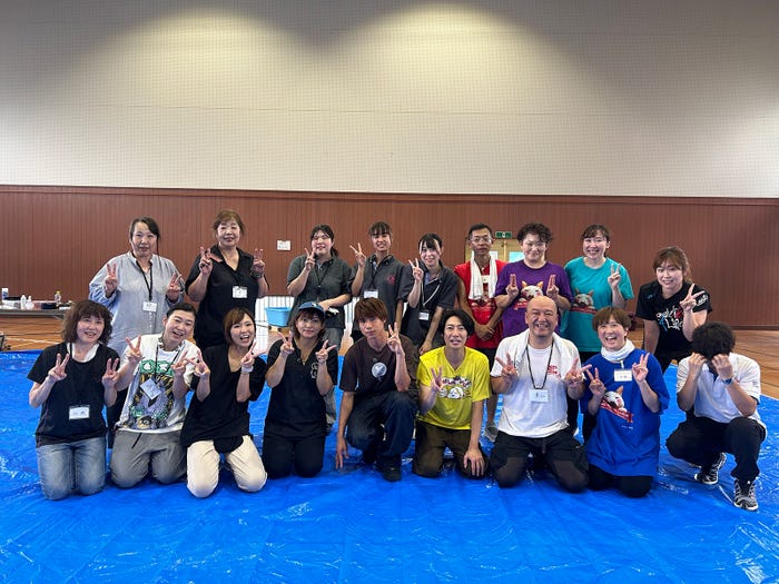 相葉雅紀、堀米雄斗選手ら(C)日本テレビ