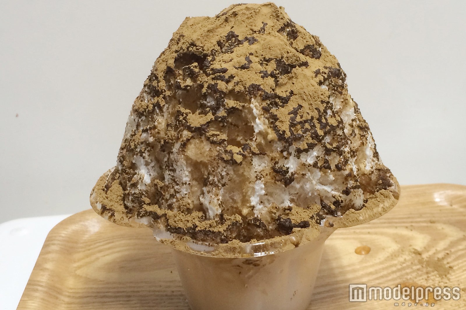 富士山天然氷チーズ紅茶／画像提供：「ご当地かき氷祭」PR事務局