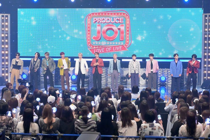 JO1セルフプロデュースライブの様子