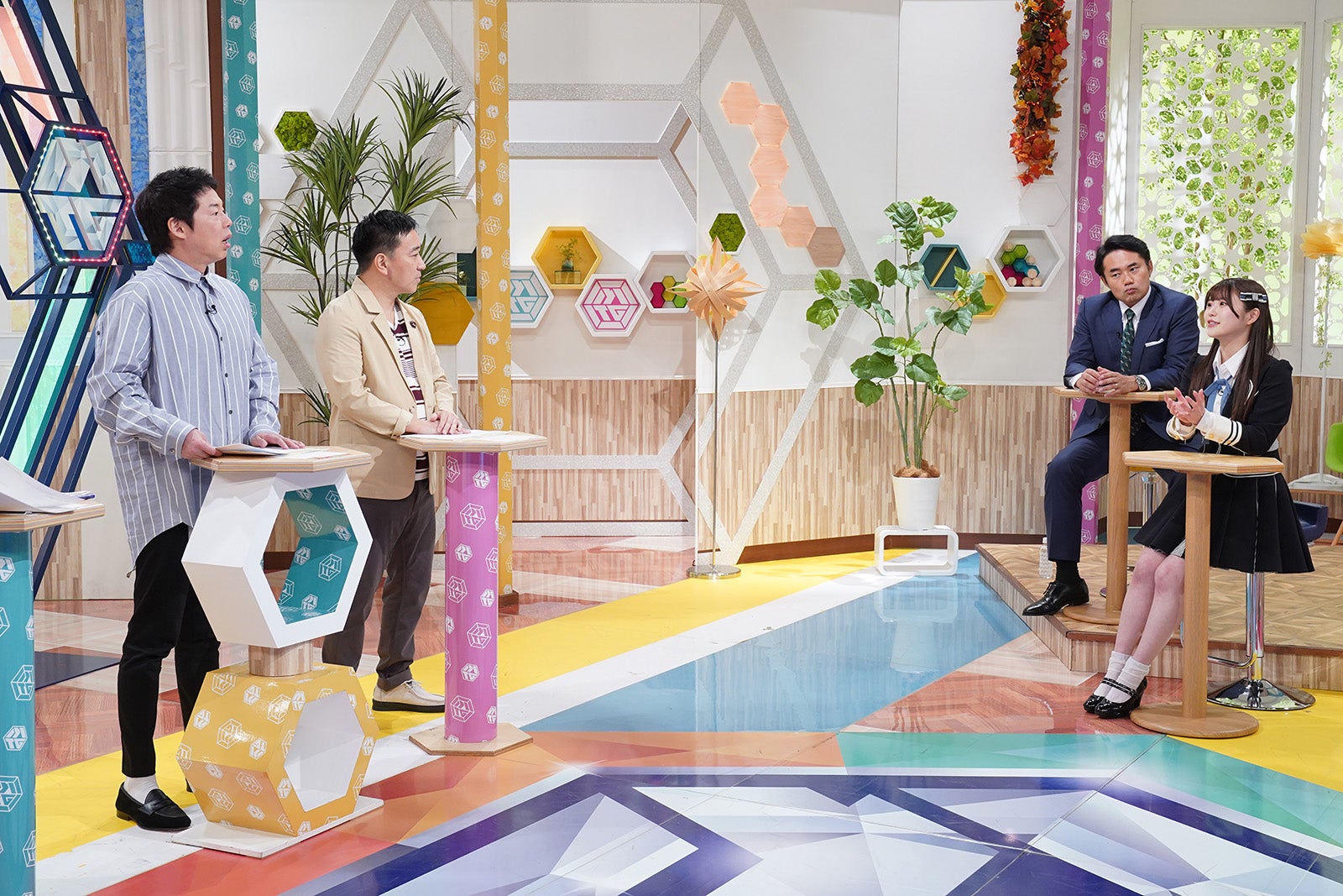 今田耕司、月亭八光、杉村太蔵、出口結菜（C）読売テレビ