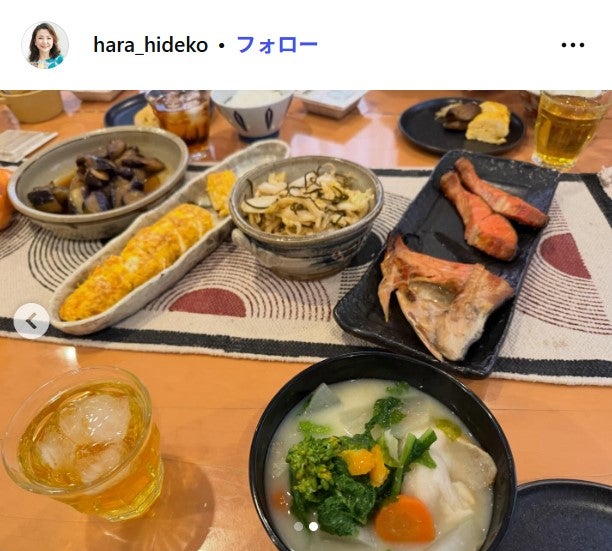 原日出子Instagramより