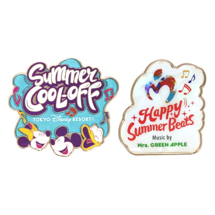 ピンバッジセット¥2,000(C)Disney