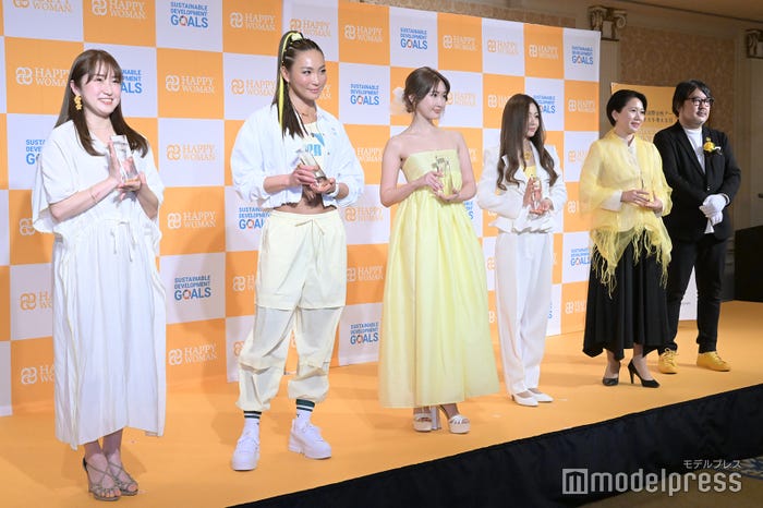 廣岡茜氏、AYA、紗栄子、倉木麻衣、山口有希子氏、小川孔一氏(C)モデルプレス