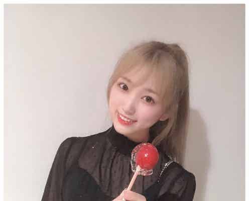 IZ*ONE矢吹奈子、金髪ポニーテールにファン歓喜「どんどんキレイに」「大人っぽくなった」