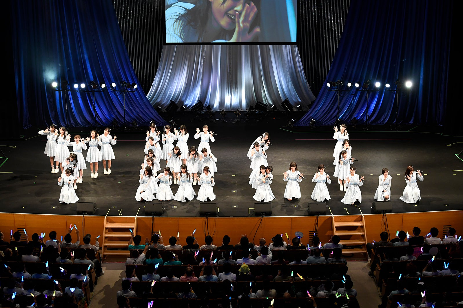 STU48⻄⽇本豪⾬⽀援活動「がんばろう！瀬⼾内」チャリティーコンサートツアー最終公演（C）STU