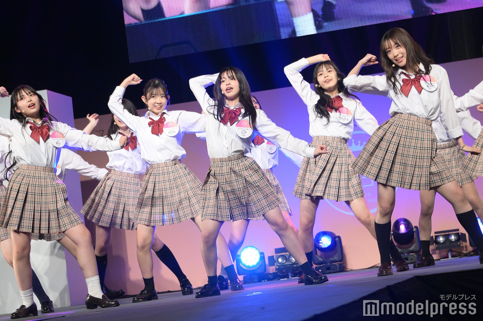 「女子高生ミスコン2023」ファイナル審査の様子（C）モデルプレス