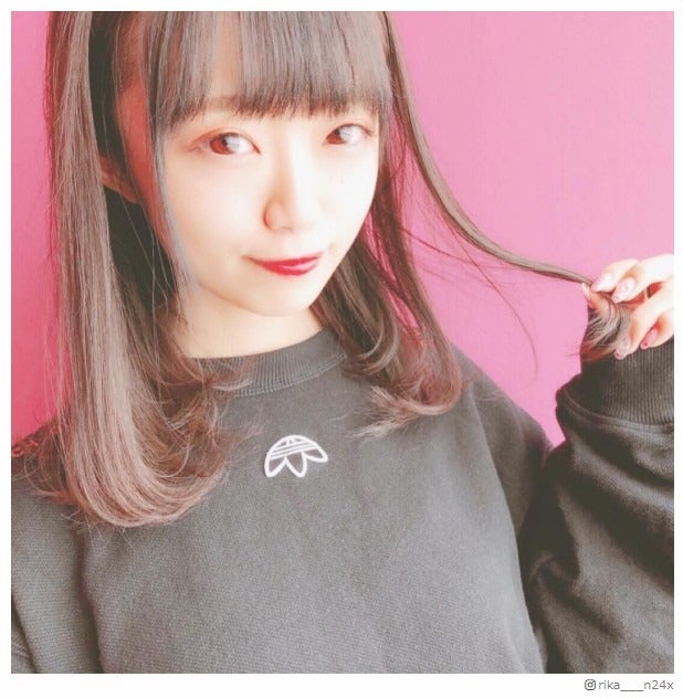 半同棲報道のNGT48中井りか、髪ばっさりカット「めっちゃ切ったんだよ」