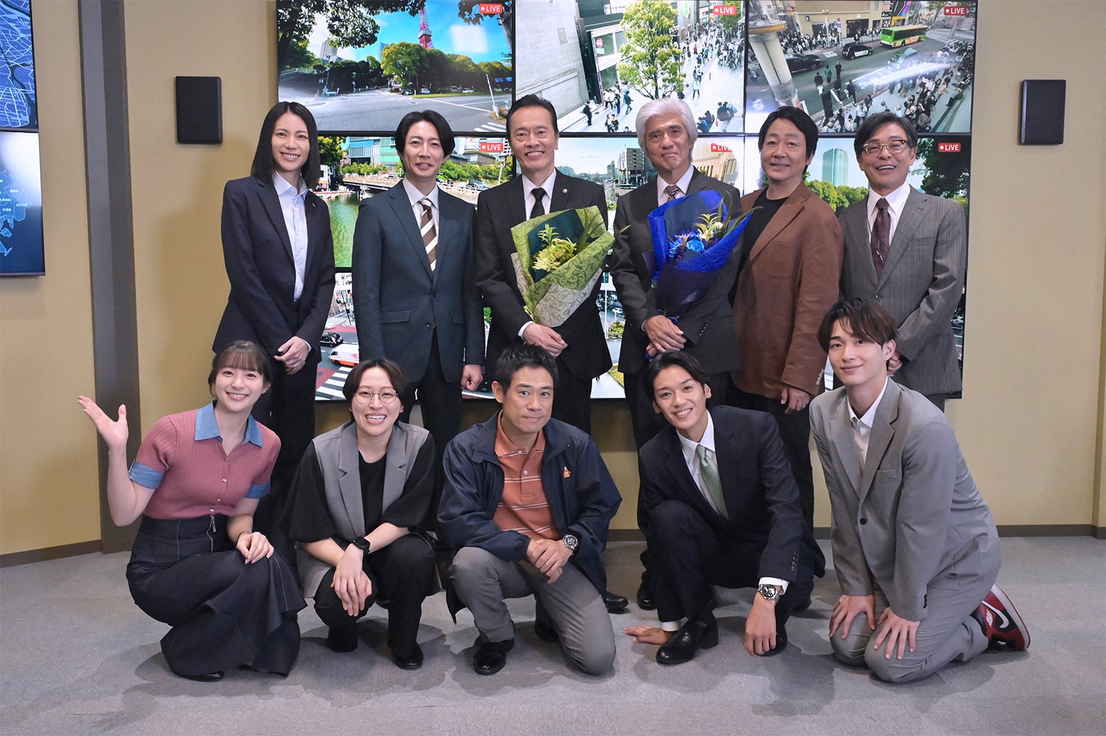 大森南朋・相葉雅紀・松下奈緒「大追跡」主演3人が揃ってクランクアップ「さらにチームワークが良くなって」