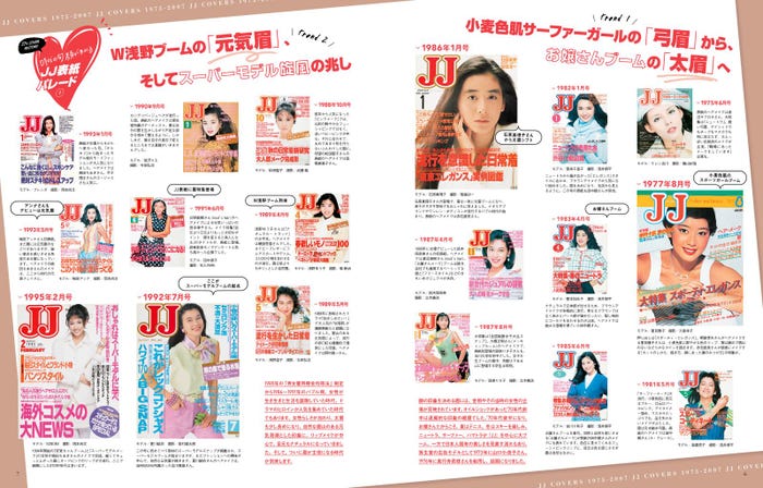 「STORY」12月号(11月1日発売)別冊付録「復刻JJ」より(画像提供:光文社)