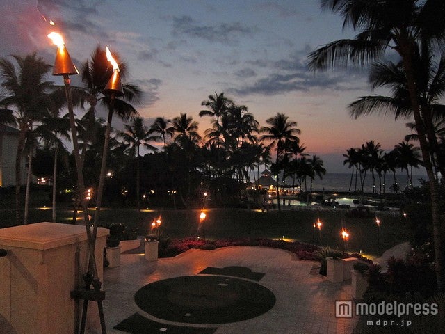 夕暮れはとてもロマンティックな雰囲気に／photo by Alan Light