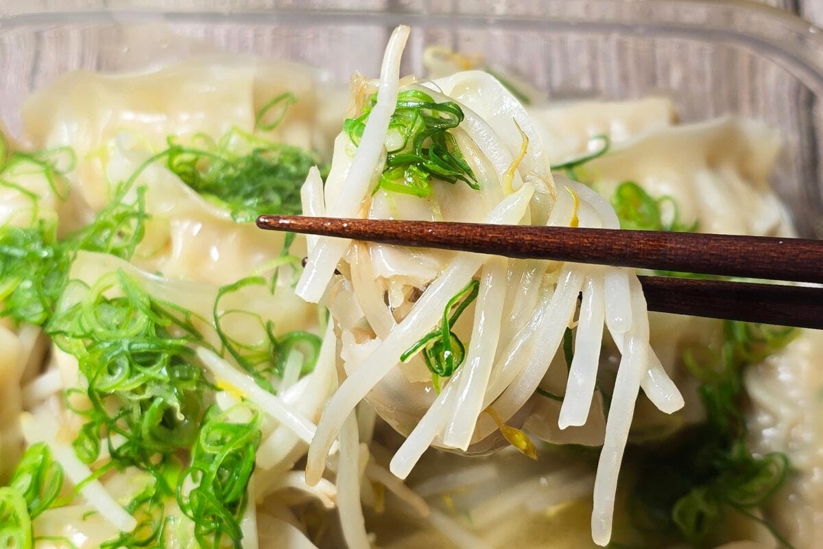 タッパー餃子鍋・実食