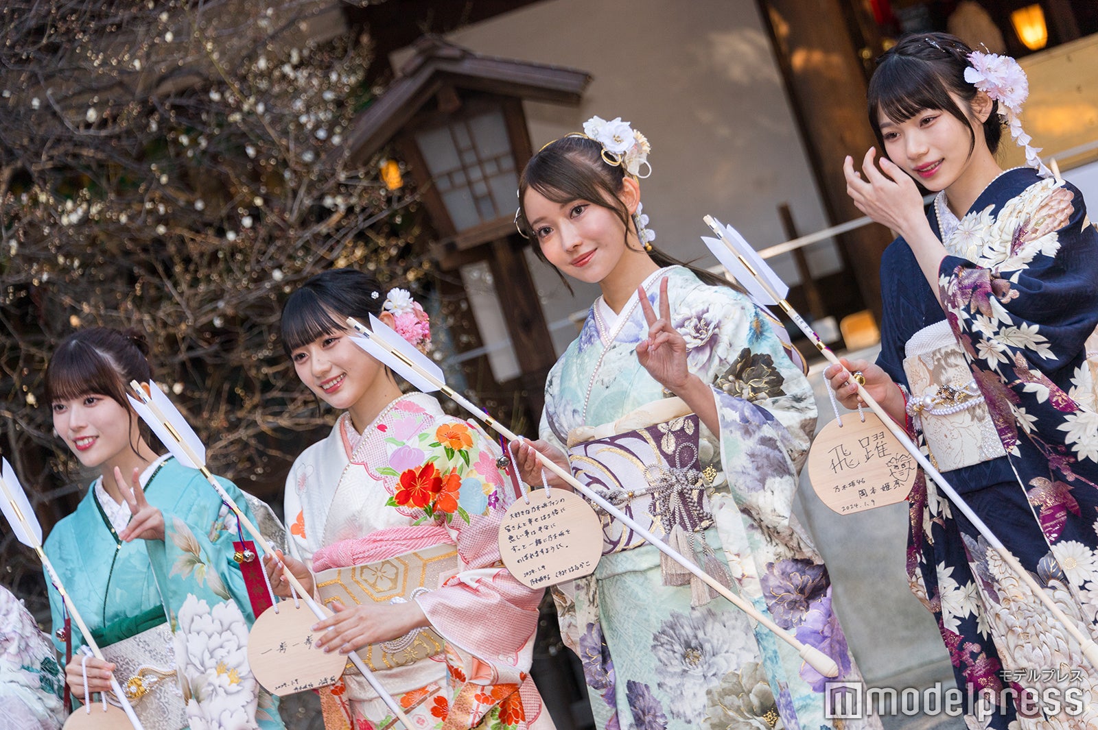 岩本蓮加、川崎桜、黒見明香、岡本姫奈（C）モデルプレス
