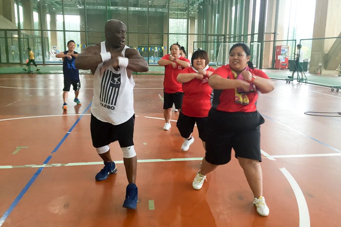 ビリーズブートキャンプ“ビリー隊長”も登場 (C)日本テレビ