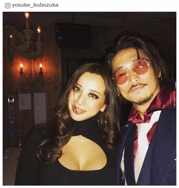 窪塚洋介＆PINKY夫妻、妊娠発表後初の公の場 　“幸せ”2ショット公開