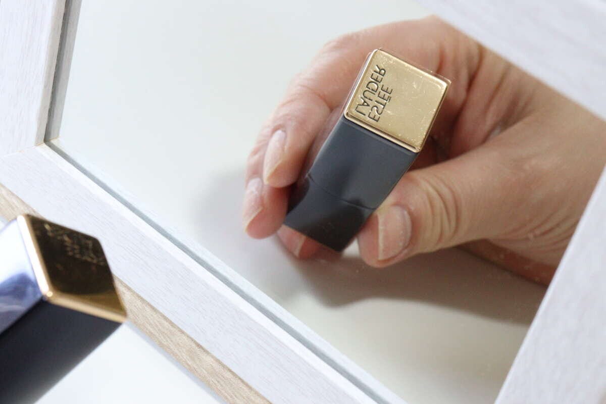 ダイソーのフレームミラー