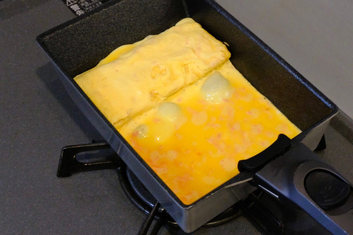 井ノ原快彦　紅しょうが入り卵焼き