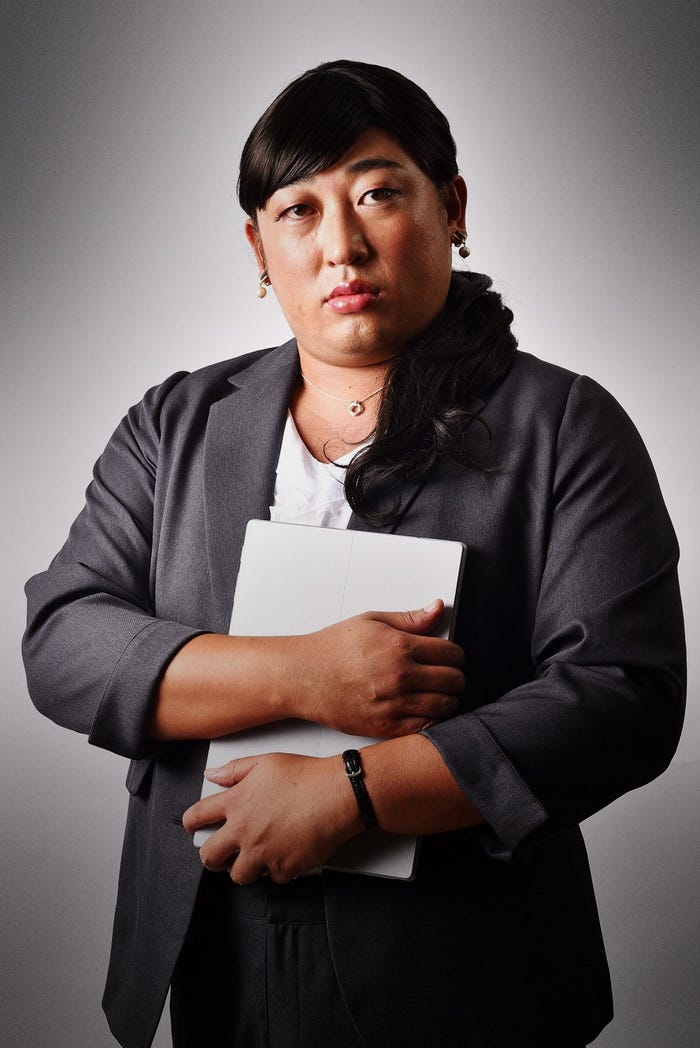 戻川茜/秋山竜次(画像提供:テレビ東京)