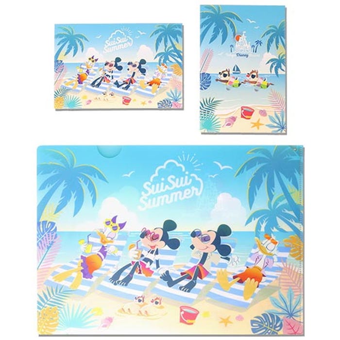 ポストカード&クリアホルダー¥800(C)Disney