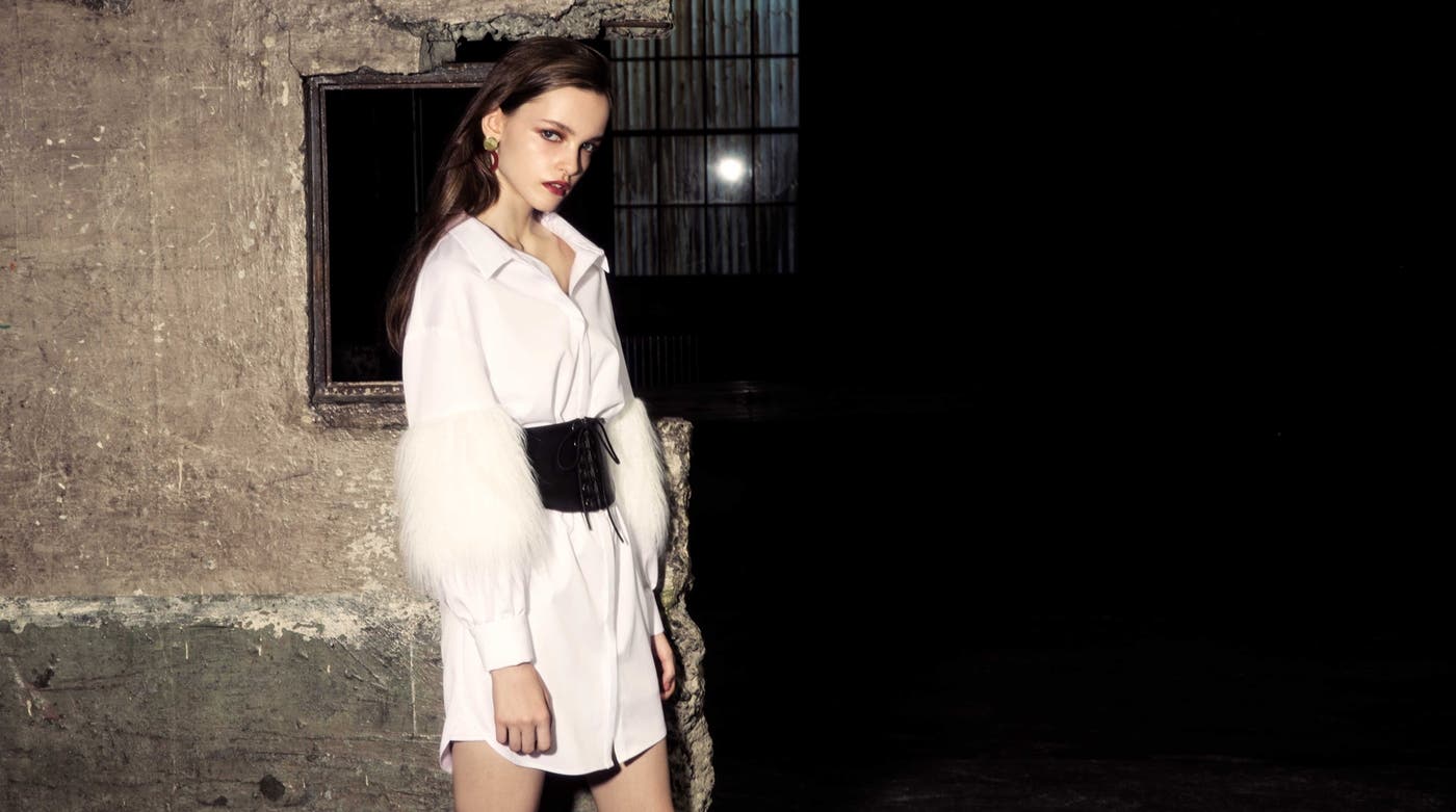 ボリュームたっぷりの部分エコファーで大胆に