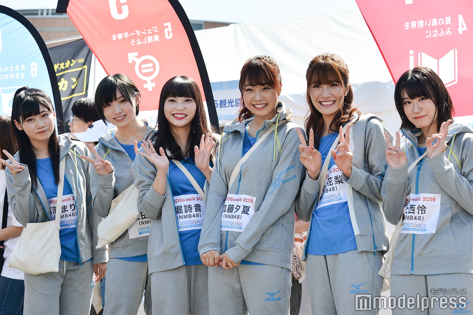 菖蒲まりん、太田夢莉、堀詩音、加藤夕夏、小島花梨、上西怜 （C）モデルプレス