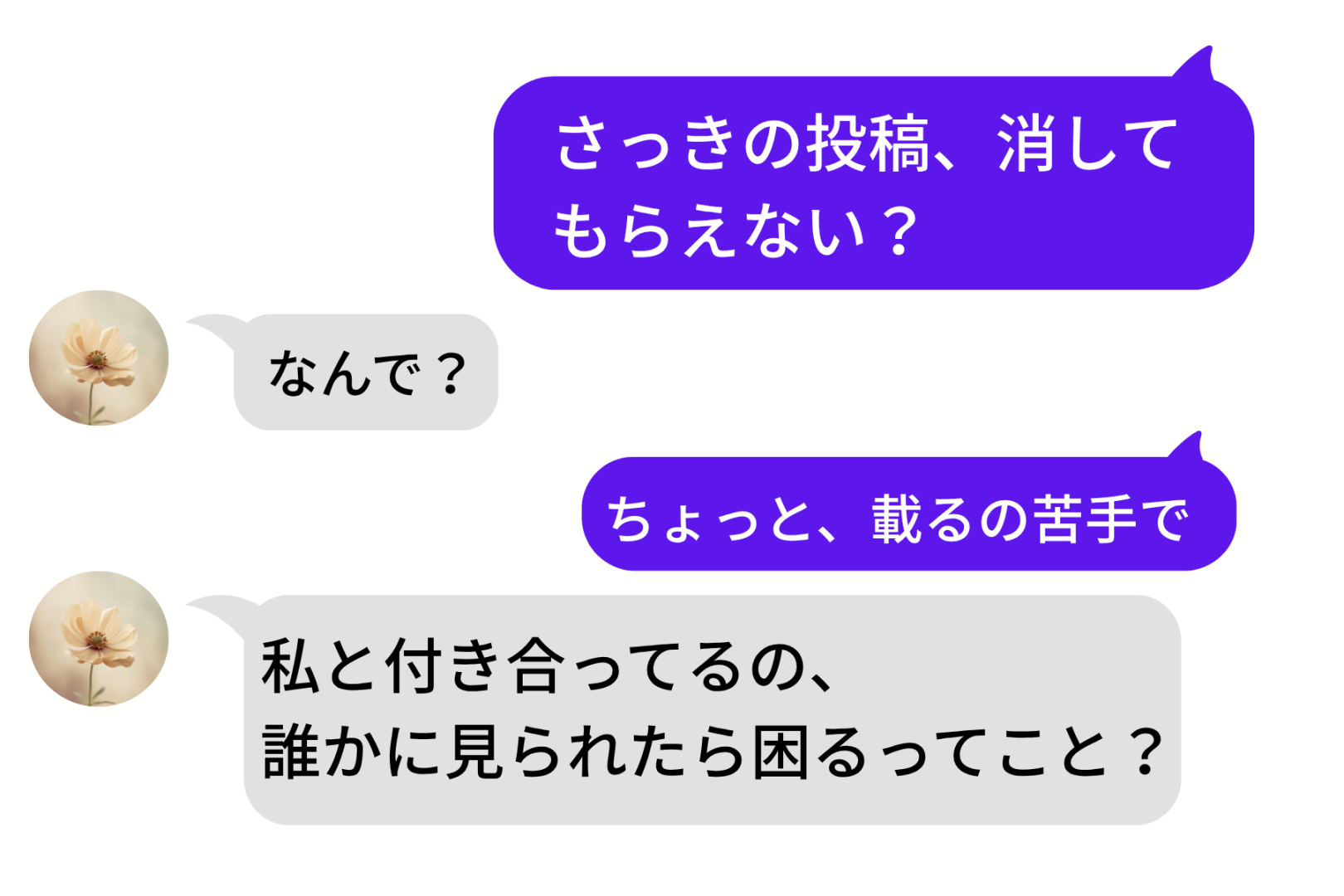 記念日の写真を消してほしいと頼んだ僕が、彼女に言えずにいた１つの理由