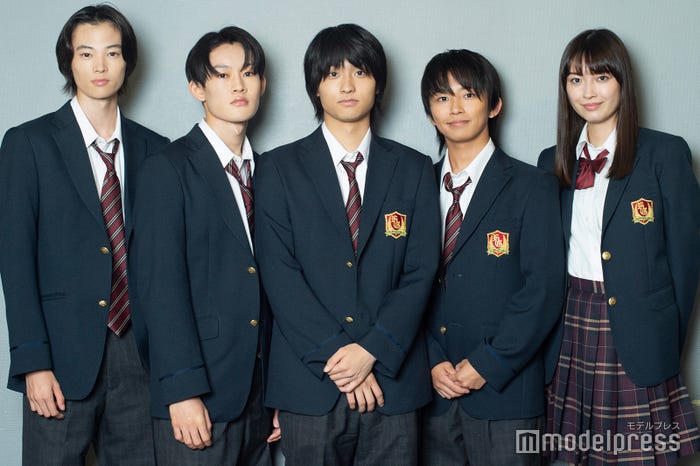 (左から)窪塚愛流、山時聡真、奥平大兼、加藤清史郎、茅島みずき(C)モデルプレス