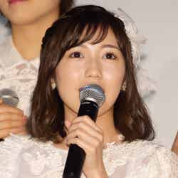 「存在する理由 DOCUMENTARY of AKB48」初日舞台挨拶に登壇した渡辺麻友（C）モデルプレス