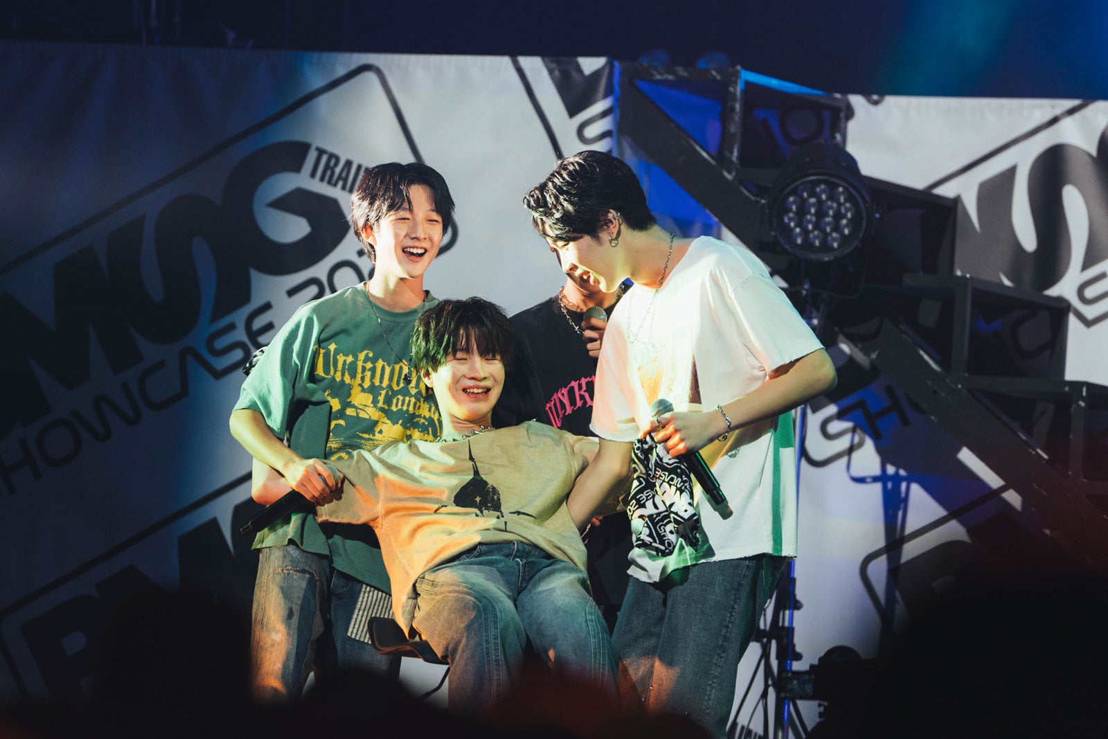 RYOMA、KEITO、RAIKI「BMSG TRAINEE SHOWCASE TOUR 2024」撮影：Takahiro Tsuboi