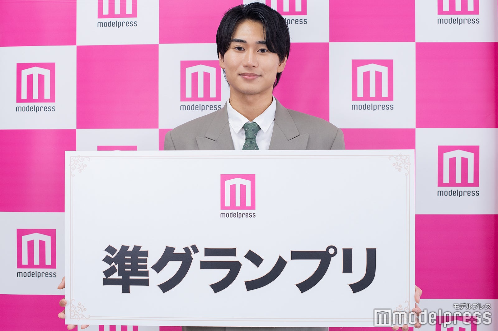 「ミスターモデルプレスオーディション 2023 SPRING」準グランプリ・西平侑起さん（C）モデルプレス