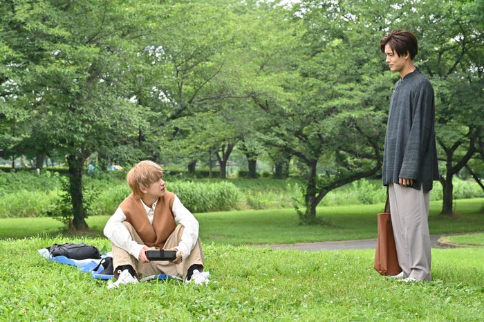 田中洸希、植村颯太「シュガードッグライフ」第5話より(C)依子・一迅社/ABC