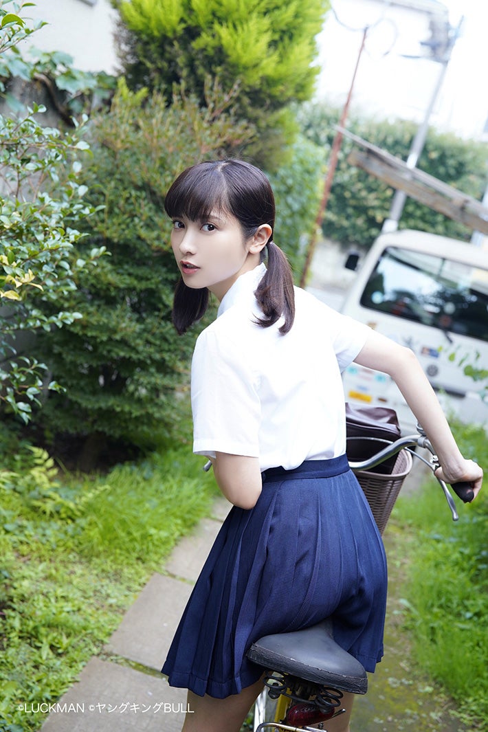 桃月なしこ（C）LUCKMAN／ヤングキングBULL