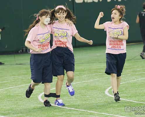 AKB48グループ、激走・転倒・涙…波乱の幕開け 高橋みなみは不満爆発?<大運動会 中間レポ>