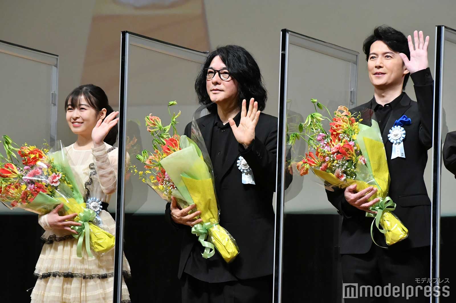 森七菜、岩井俊二監督、福山雅治 （C）モデルプレス