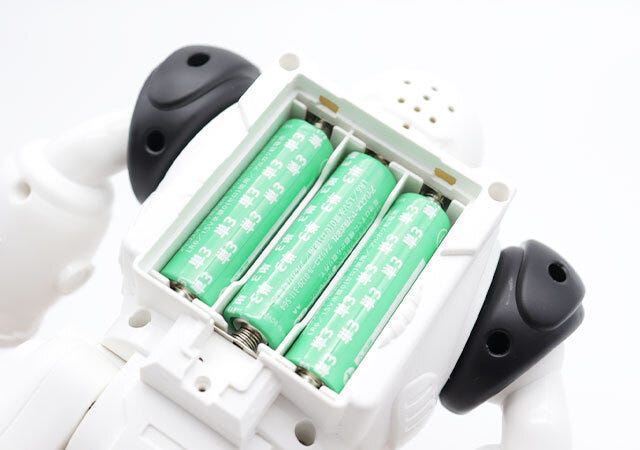 ダイソー　電動ロボット　電池ボックス