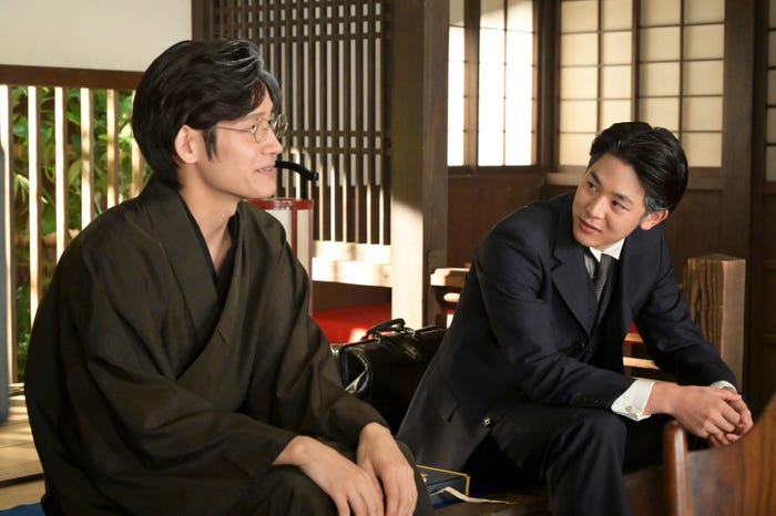 佐野晶哉、小林虎之介「風、薫る」第130話(C)NHK