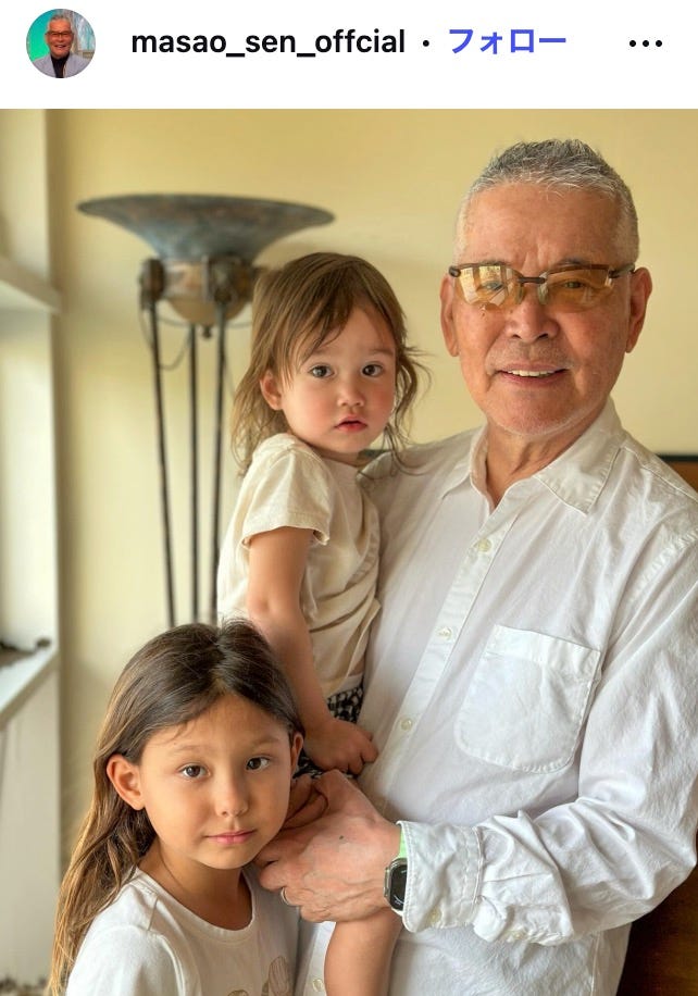 千昌夫Instagramより