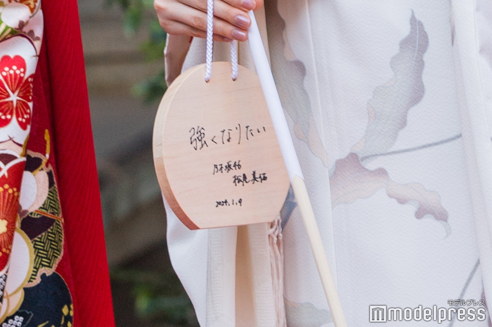 松尾美佑の絵馬（C）モデルプレス