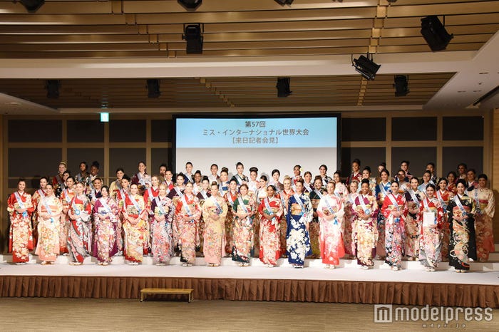 ミス・インターナショナル各国代表 (C)モデルプレス