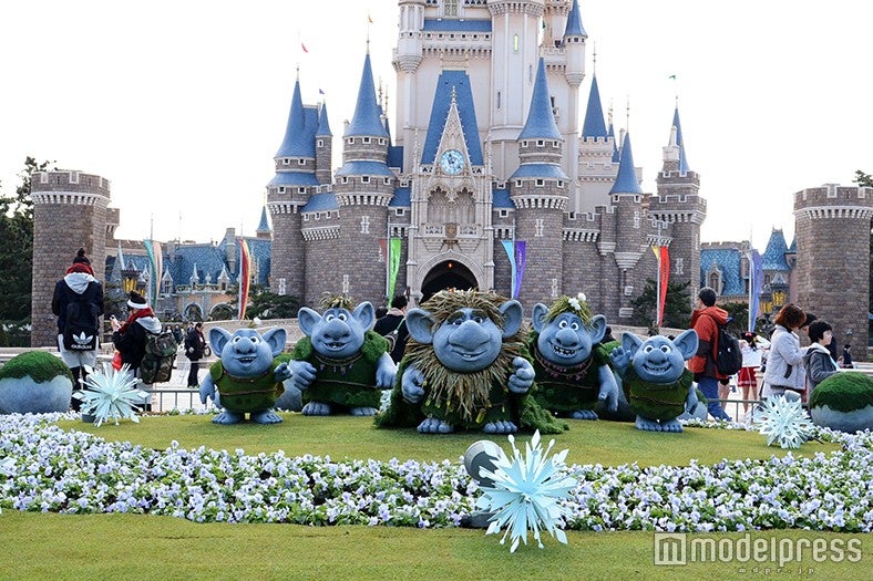 トロールのフォトスポット（C）モデルプレス