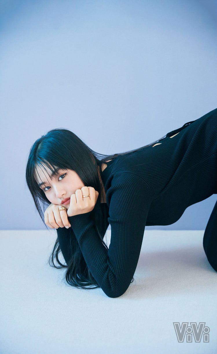 山崎天　顔抜き 画像1/5) 櫻坂46山崎天、猫っぽメイクで3つの“にゃんにゃん顔”披露 - モデルプレス